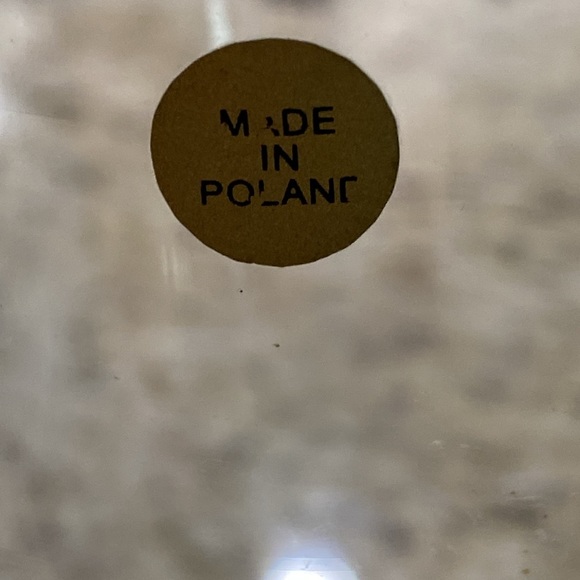 Polish Clear Glass Tumble Up Bedside Carafe Water Carafe Hotel Style Elegant - Picture 8 of 11